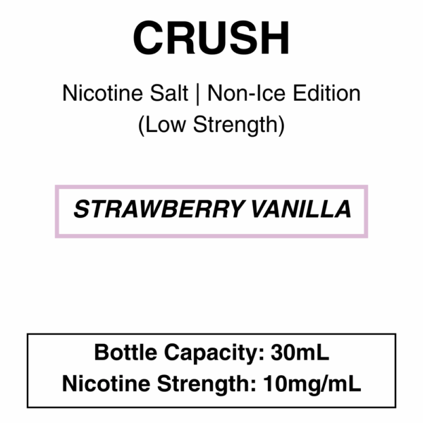 Crush NicSalt 30ml - 10mg/ 20mg - Image 5