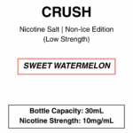 Crush NicSalt 30ml - 10mg/ 20mg - Image 6