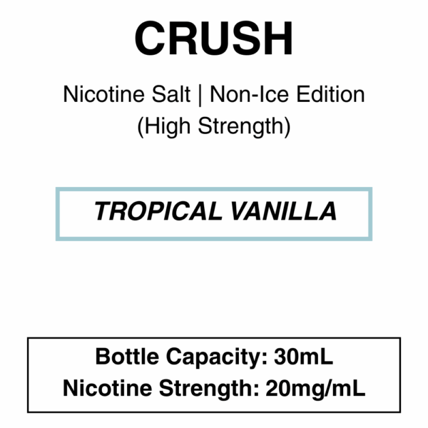 Crush NicSalt 30ml - 10mg/ 20mg - Image 13