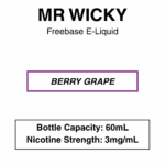 Mr wicky E-liquid 60ml - Image 4