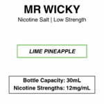 Mr Wicky - Nic Salt 30ml E-liquid- 3 Flavours - Image 3