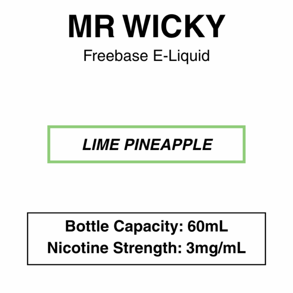 Mr wicky E-liquid 60ml - Image 10