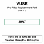 Vuse eLiquids - Mint - 1.6% (18mg/ml) / 2.5% (28.5mg/ml) - Image 4
