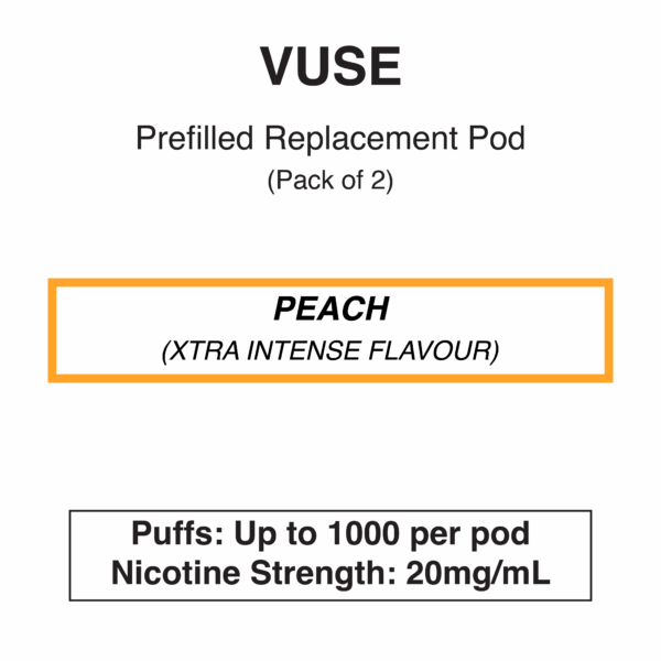 Vuse - eLiquids - Peach - Image 2