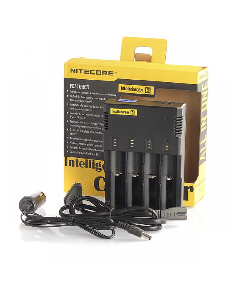 Nitecore i4 Battery Charger - 4 Bay Intellicharger