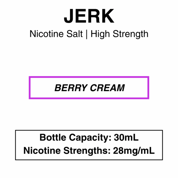 JERK Japanese - NicSalt Eliquid - 30ml - Image 4