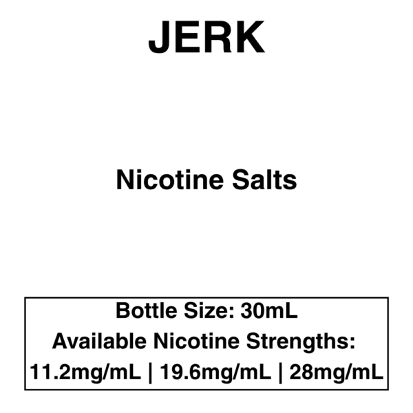 JERK Japanese - NicSalt Eliquid - 30ml - Image 1
