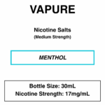 VAPURE Nic salts by NZVAPOR  - 30ml - Image 41