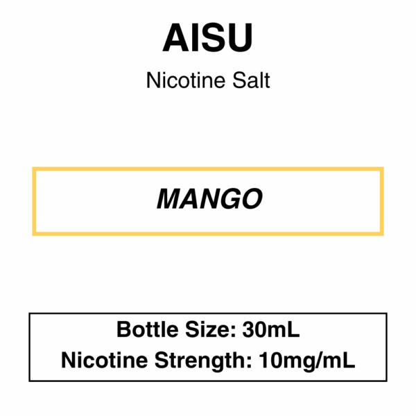 Zap/Aisu Nic salt E-liquid-30ml - Image 4