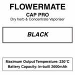 Flowermate Cap Pro Vaporizer - Image 4