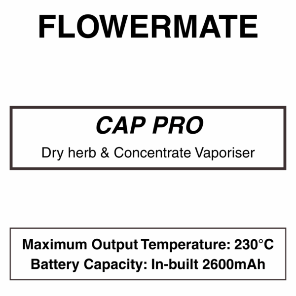 Flowermate Cap Pro Vaporizer - Image 1