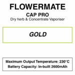 Flowermate Cap Pro Vaporizer - Image 3