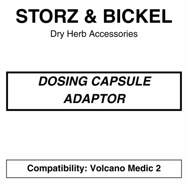 Storz & Bickel Dosing Capsule Adaptor (Volcano Medic 2) - Image 1