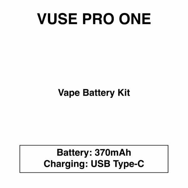 Vuse - Pro One - Vape Pen (Battery Only Pods Not Included) - Image 1