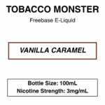 Tobacco Monster E-Liquid- 60ml/ 100ml | 3mg - Image 4