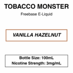 Tobacco Monster E-Liquid- 60ml/ 100ml | 3mg - Image 5