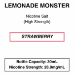 Strawberry (Lemonade Monster) - Nic Salt -30ml - Image 2