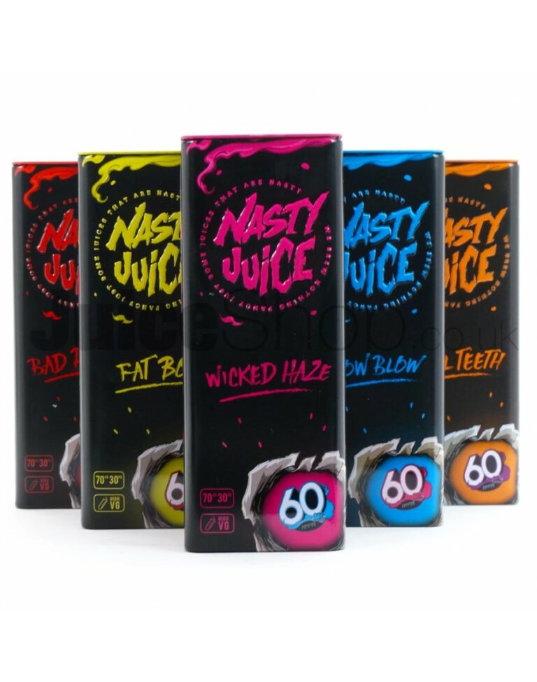 Nasty Originals 60ml ELiquids 0/3mg 9 Flavours Vapeys NZ Fast