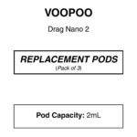 Drag Nano 2 Replacement Pods | 2ml