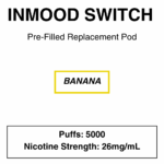 Inmood Switch Vape Replacement Nicotine Pod - 5000 Puffs - Image 3