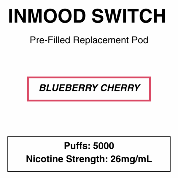 Inmood Switch Vape Replacement Nicotine Pod - 5000 Puffs - Image 10