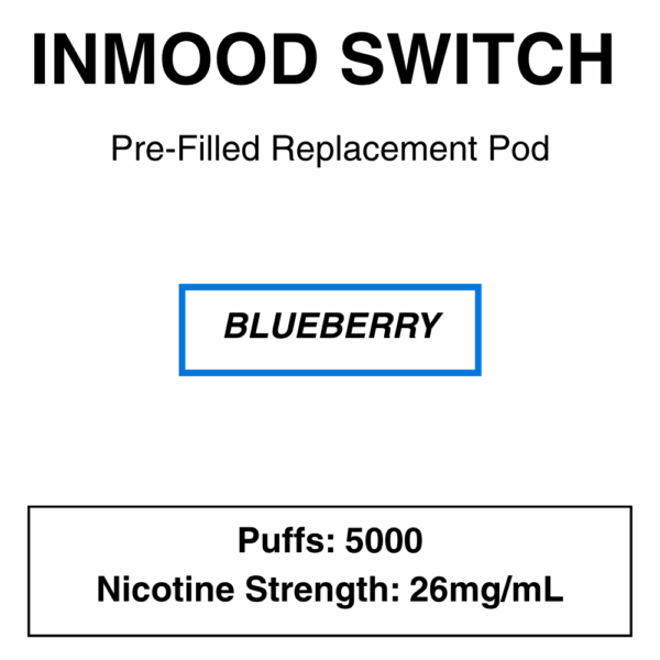 Inmood Switch Vape Replacement Nicotine Pod - 5000 Puffs - Image 9