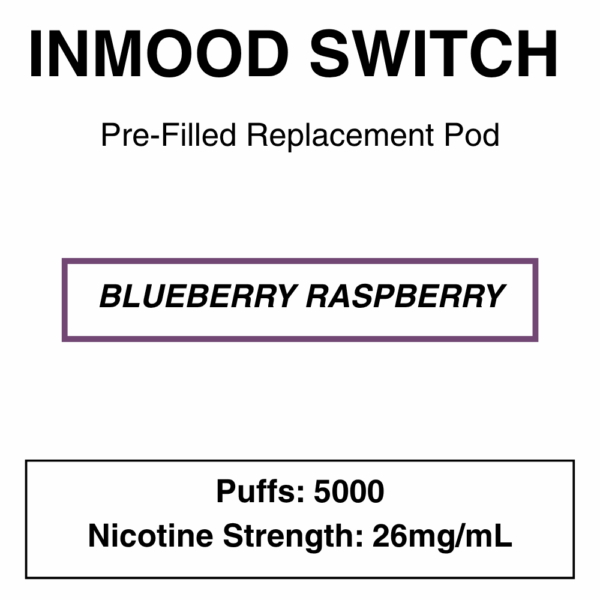 Inmood Switch Vape Replacement Nicotine Pod - 5000 Puffs - Image 13