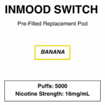 Inmood Switch Vape Replacement Nicotine Pod - 5000 Puffs - Image 2