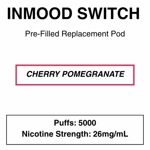 Inmood Switch Vape Replacement Nicotine Pod - 5000 Puffs - Image 15