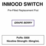 Inmood Switch Vape Replacement Nicotine Pod - 5000 Puffs - Image 18