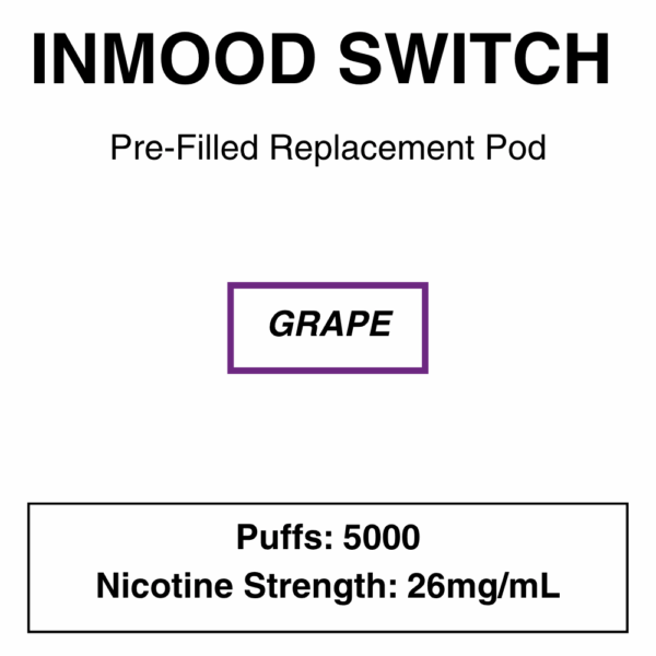 Inmood Switch Vape Replacement Nicotine Pod - 5000 Puffs - Image 16