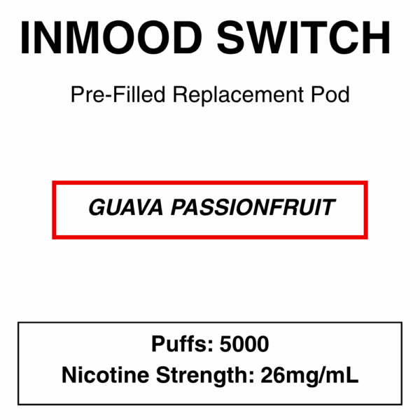 Inmood Switch Vape Replacement Nicotine Pod - 5000 Puffs - Image 20