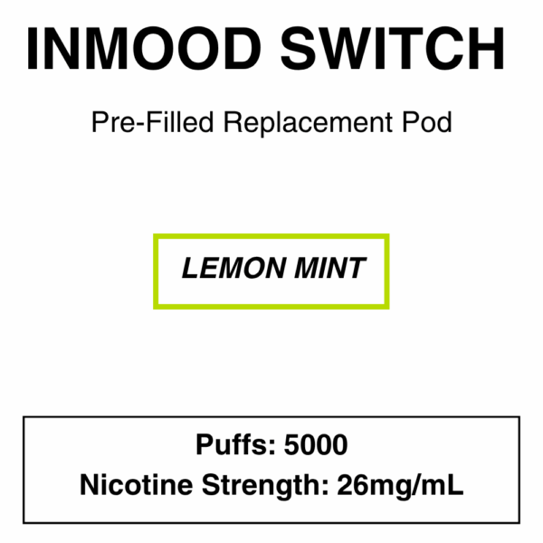 Inmood Switch Vape Replacement Nicotine Pod - 5000 Puffs - Image 23