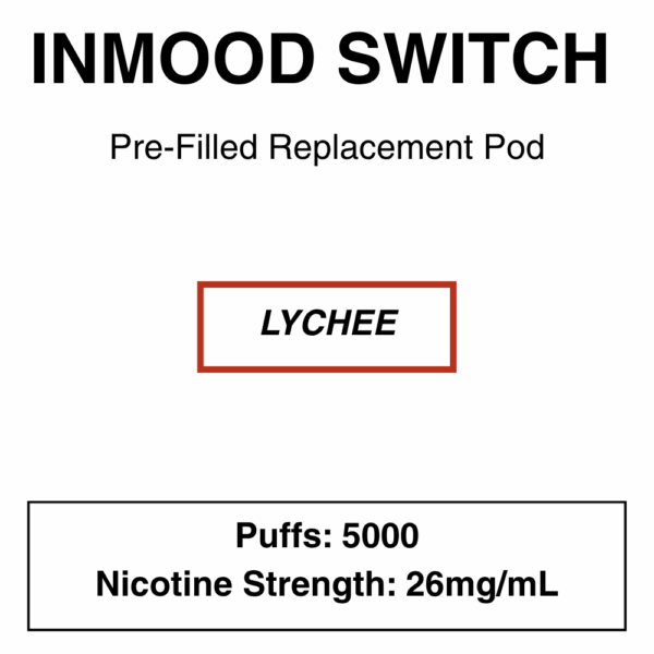 Inmood Switch Vape Replacement Nicotine Pod - 5000 Puffs - Image 24