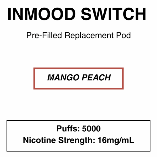 Inmood Switch Vape Replacement Nicotine Pod - 5000 Puffs - Image 25