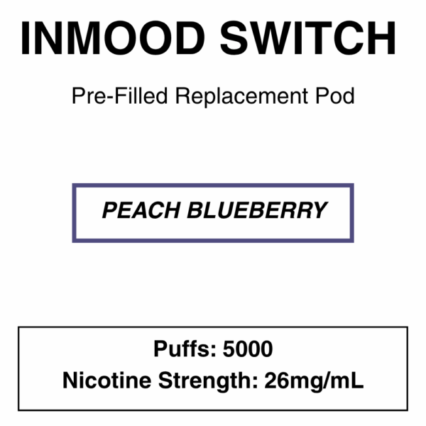 Inmood Switch Vape Replacement Nicotine Pod - 5000 Puffs - Image 32
