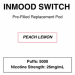 Inmood Switch Vape Replacement Nicotine Pod - 5000 Puffs - Image 33