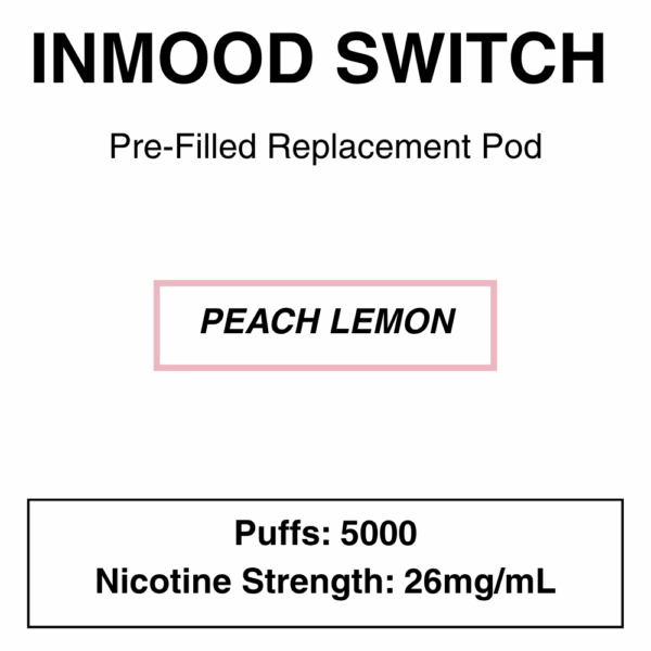 Inmood Switch Vape Replacement Nicotine Pod - 5000 Puffs - Image 33