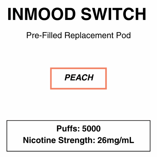 Inmood Switch Vape Replacement Nicotine Pod - 5000 Puffs - Image 30
