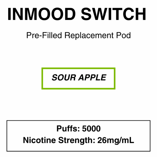 Inmood Switch Vape Replacement Nicotine Pod - 5000 Puffs - Image 41