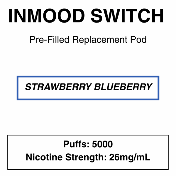 Inmood Switch Vape Replacement Nicotine Pod - 5000 Puffs - Image 45