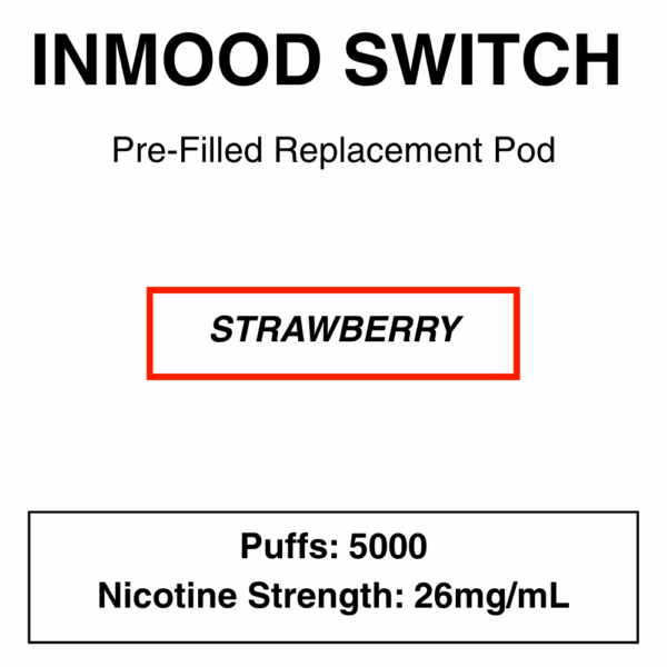 Inmood Switch Vape Replacement Nicotine Pod - 5000 Puffs - Image 42
