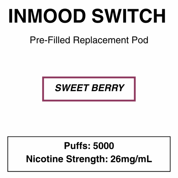 Inmood Switch Vape Replacement Nicotine Pod - 5000 Puffs - Image 49