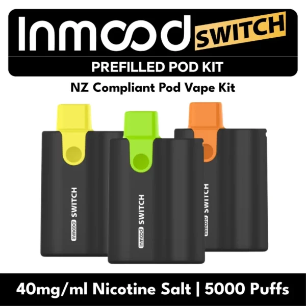 Inmood Switch Disposable Pod Vape Kit with reusable battery 5000