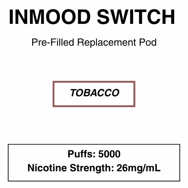 Inmood Switch Vape Replacement Nicotine Pod - 5000 Puffs - Image 51