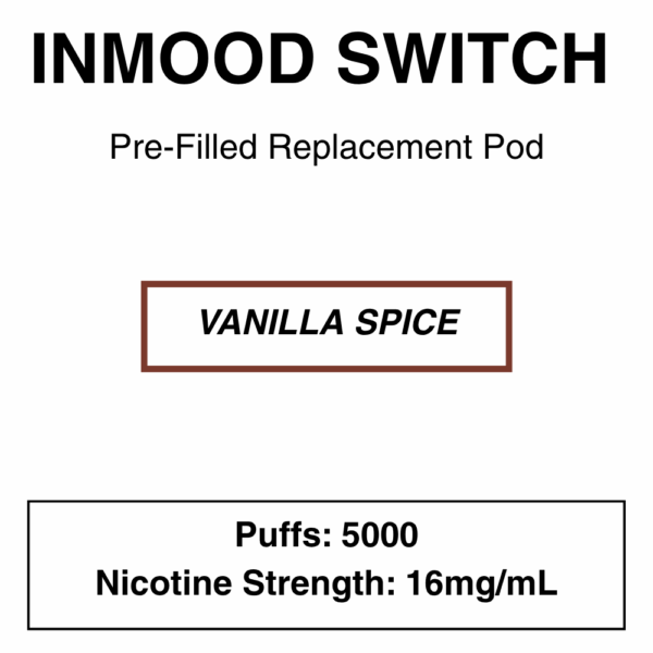 Inmood Switch Vape Replacement Nicotine Pod - 5000 Puffs - Image 52