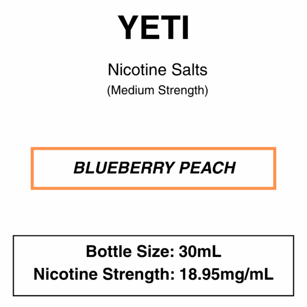 Yeti - Nic Salt 30ml - 18.95mg Nicotine (35mg Nicotine Salt) - Image 17