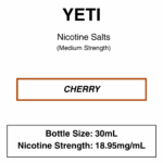 Yeti - Nic Salt 30ml - 18.95mg Nicotine (35mg Nicotine Salt) - Image 15
