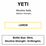 Yeti - Nic Salt 30ml - 18.95mg Nicotine (35mg Nicotine Salt) - Image 11