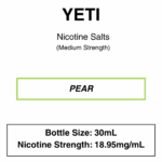 Yeti - Nic Salt 30ml - 18.95mg Nicotine (35mg Nicotine Salt) - Image 8